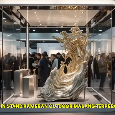desain stand pameran outdoor malang terpercaya